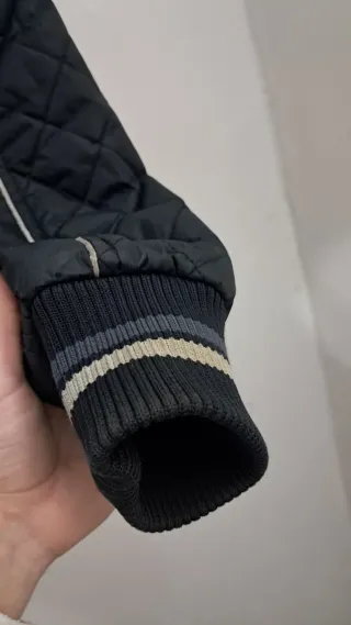 Abrigo negro invierno INSIDE