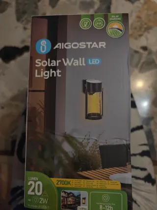 Lampada da parete esterna