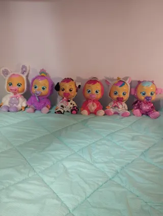 Lote 6 Bebés Llorones