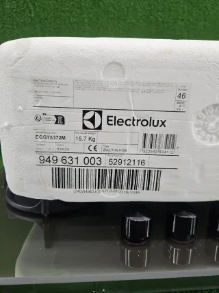 Placa de gas Electrolux 5 fuegos EGG75372M