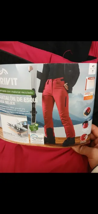 Pantalón de esquí RIVIT mujer Talla 42