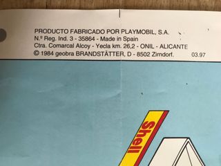 Playmobil Estación Servicio Shell 3437