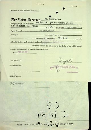 Lotto 20 Certificati Azionari USA 1942-1987