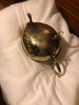 Salsera vintage metal bañera