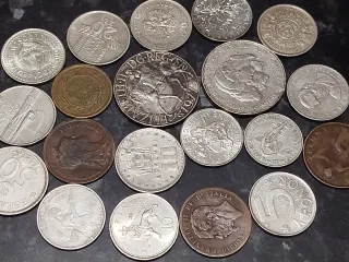 Colección 20 monedas grandes
