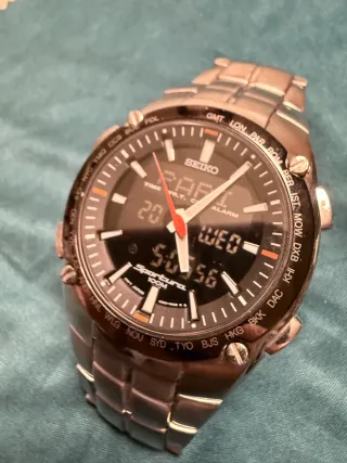 Reloj Seiko Sportura worldtime