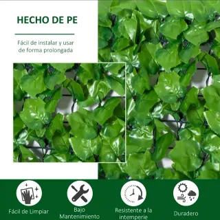 Seto artificial verde