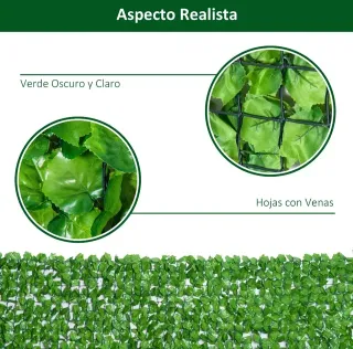 Seto artificial verde