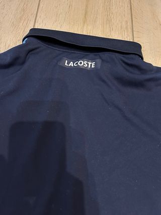 Polo Lacoste Tennis Blu
