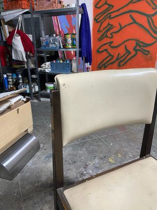 Silla vintage madera 60’s x2