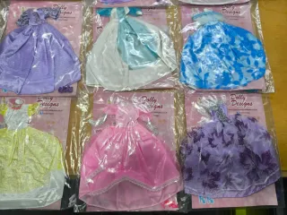 Conjunto de vestidos para muñecas Doll