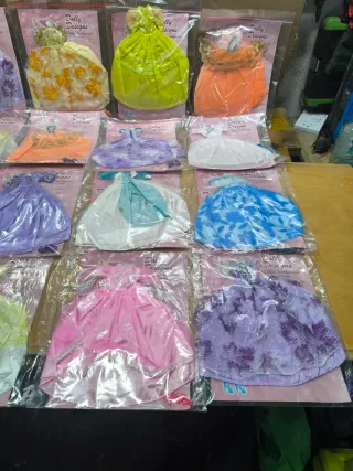 Conjunto de vestidos para muñecas Doll