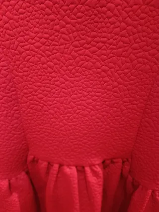 Vestido niña fiesta rojo