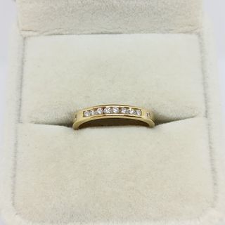 Sortija Oro 18k Media Corona 8+2 Brillantes