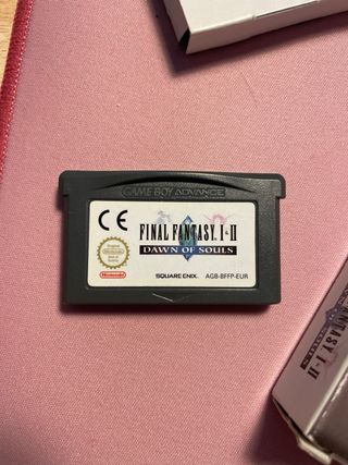 Final Fantasy I & II GBA con caja
