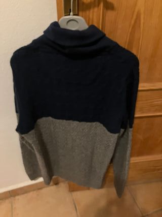 Maglietta Uomo Blu Grigio Taglia M