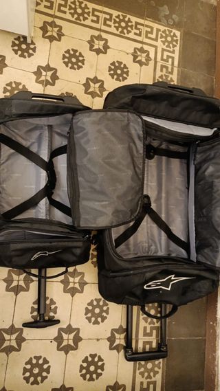 Maleta de viaje Alpinestars negra