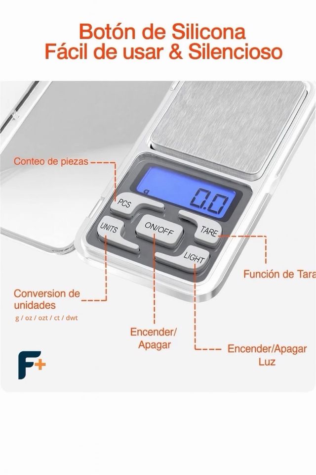 Báscula de precisión digital