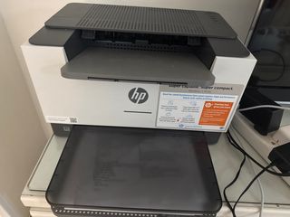 Impresora Láser HP Wireless | Blanco y Gris