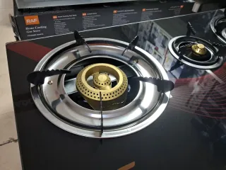 Cocina Gas RAF 3 Fuegos Cristal