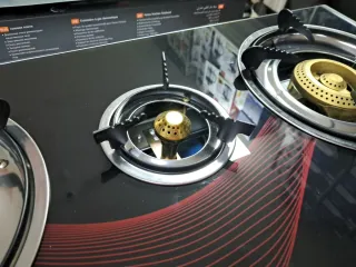 Cocina Gas RAF 3 Fuegos Cristal