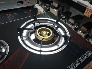 Cocina Gas RAF 3 Fuegos Cristal