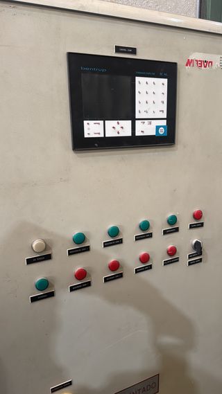 Horno para vidrios curvos