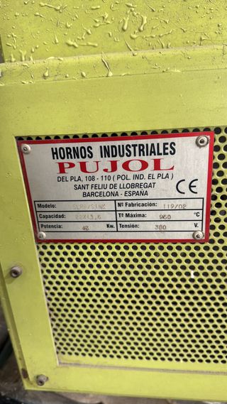 Horno para vidrios curvos