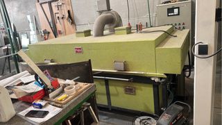 Horno para vidrios curvos