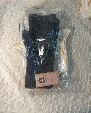 Mitones de Lana Cachemira Grises