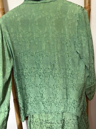 Traje Sophie + Lucie Verde Estampado