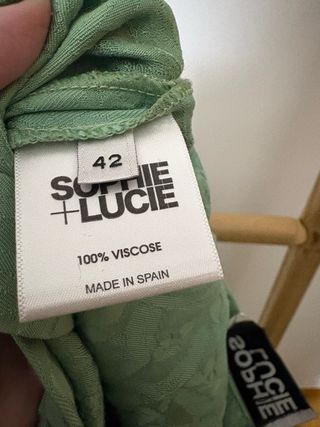 Traje Sophie + Lucie Verde Estampado