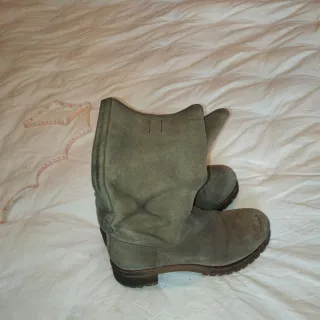 Stivali Prada donna verde oliva