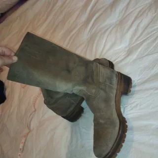 Stivali Prada donna verde oliva