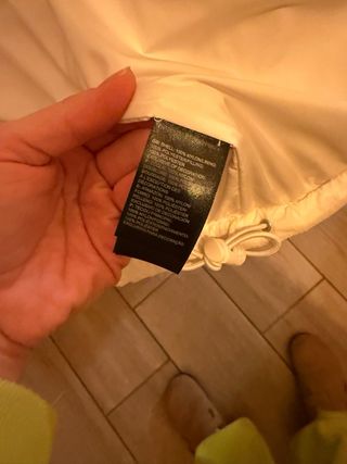 Piumino The North Face bianco e nero