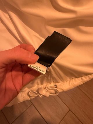 Piumino The North Face bianco e nero