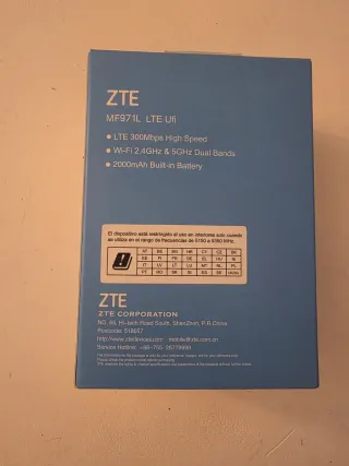 Modem Wi-Fi portatile ZTE MF971L 4G