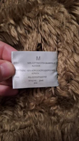 Chaqueta vaquera con pelo 100% algodón