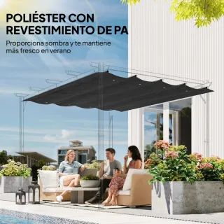 Toldo para pérgola