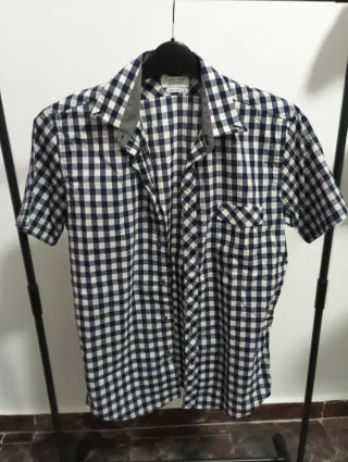 Camisa Zara Man cuadros Talla M