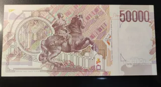 Banconota 50.000 Lire Bernini