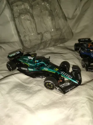 Scalextric coche formula advance Aston Williams F1