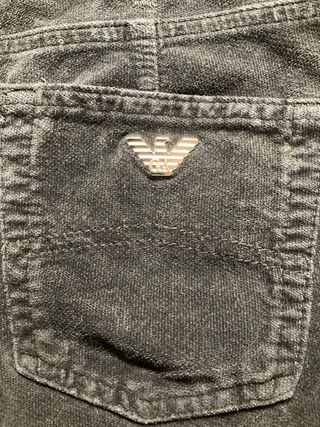 Pantaloni Armani jeans colore nero