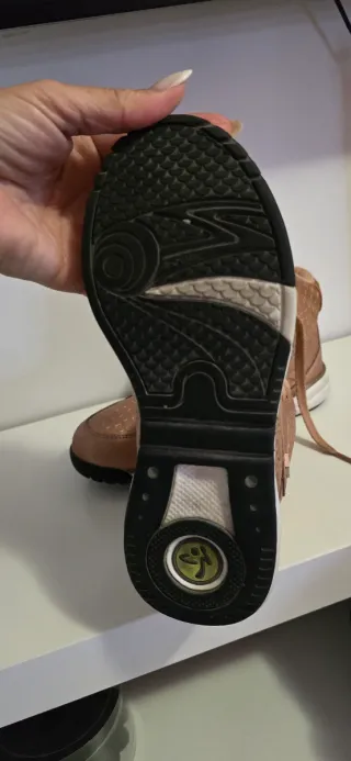 Zapatillas Zumba Doradas