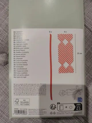 Cajas de regalo tipo caramelo