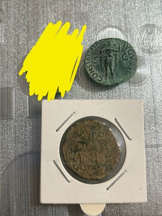 2 Monedas Romanas Antiguas