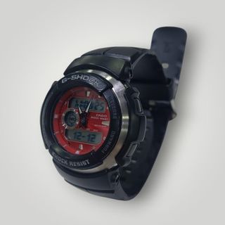 RELOJ CASIO G-SHOCK G 300 COLOR ROJO