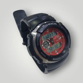 RELOJ CASIO G-SHOCK G 300 COLOR ROJO