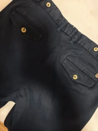 Chino Álvaro Moreno azul talla 40