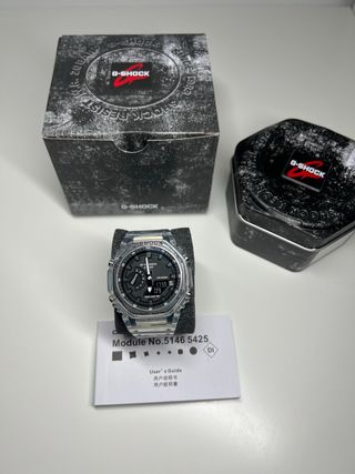 Reloj Casio G-Shock GA-2100 Transparente
